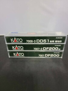 KATO カトー 国鉄 ディーゼル機関車 DD51 DFシリーズ 7008-3 7007-2 7007 N-GAUGE Nゲージ 合計3輌