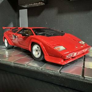 未展示品 京商 1/18 ランボルギーニ カウンタック LP500S レッド