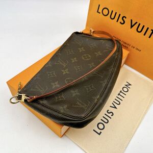 3877【美品】LOUIS VUITTON ルイヴィトン モノグラム アクセソワール ポーチ ハンドバッグ M40712/VI0011