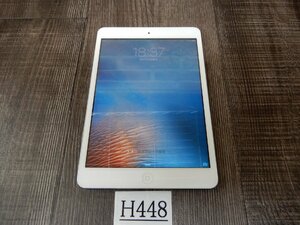 h448☆7.9インチ IPAD A1432★MD5３1J/A★Wi-Fi★16GB★シルバー★バージョン9.3.5★