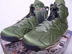 NIKE AIR JORDAN 6 RETRO PINNACLE “PROMO FLIGHT JACKET” AH4614-303 28cm US10 【※難あり 要確認！】 END.購入 海外正規品 AJ Ⅵ VI