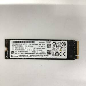 S60617150 SK hynix NVMe 512GB SSD 1点【中古動作品】