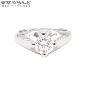 101754663 ブルガリ BVLGARI コロナ リング プラチナ Pt950 ダイヤモンド 7号相当 0.713ct F VVS2 指輪 レディース 仕上済