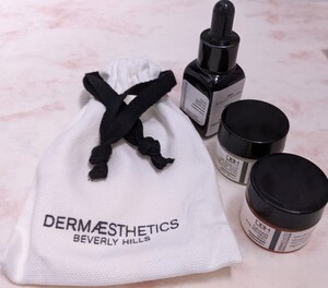 DBH JAPAN dermaesthetics ビバリーヒルズ トライアルキット 3点 UVシールドクリーム DNAマトリックスセラム キャビアアイリペアジェル