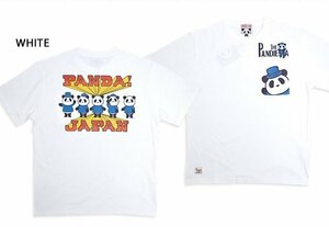 ハンドシグナル半袖Tシャツ◆PANDIESTA JAPAN ホワイトMサイズ 554352 パンディエスタジャパン パンダ ユニセックス