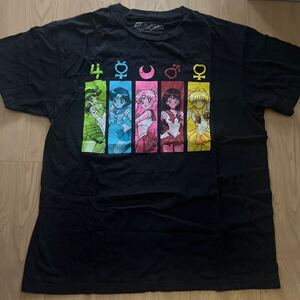 sailor moon Tシャツ 美少女戦士 セーラームーン アニメT anime Tee 武内直子 なかよし vintage USED グッズ ヴィーナス ジュピター マーズ