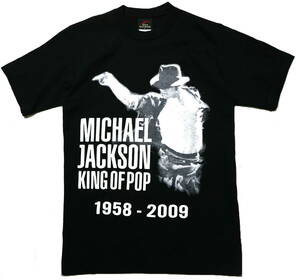 概ね美品！◆MICHAEL JACKSON マイケルジャクソン 綿100地 半袖Tシャツ◆Sサイズ（身長160-162センチ位）