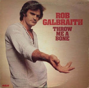 ROB GALBRAITH / Throw Me A Bone LP Vinyl record (アナログ盤・レコード)