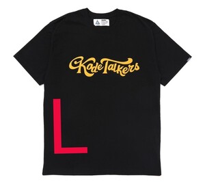 限定 即発送 CHALLENGER RECORDS KODE TALKERS KT LOGO TEE Ⅱ BLACK L チャレンジャー コード トーカーズ ロゴ Tシャツ ブラック メンズ