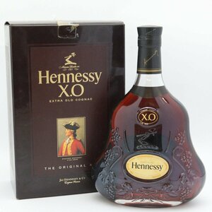 ヘネシー XO クリア 黒キャップ 40% 700ml 箱付き コニャック ブランデー HENNESSY/XO/COGNAC/BRANDY◆おたからや【K-B13743】