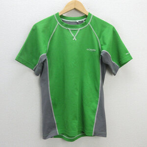 z■コロンビア/Cloumbia TITANIUM OMNI-DRY Tシャツ PM2918【M程度】緑/men