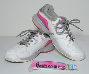 YONEX（ヨネックス）／新品ピンクシューレース付属 テニスシューズ-POWER CUSHION 103/size23.5-／管HZTQ