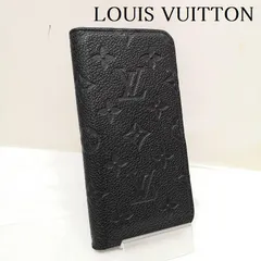 LOUIS VUITTON ルイヴィトン その他ファッション小物 モノグラム アンプラント IPHONE 11 フォリオ M69709 ノワール 手帳型 カードケース