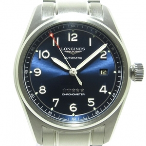 LONGINES(ロンジン) 腕時計 ロンジン スピリット L3.810.4 / L3.810.4.93.6 メンズ SS ダークネイビー