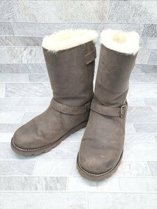 ◇ UGG Australia アグ オーストラリア NOIRA ノイラ カジュアル ショート ブーツ サイズ23.0cm ブラウン レディース P