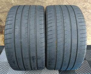 中古品 グッドイヤー イーグルF1 アシンメトリック3 NA0 ポルシェ承認 305/30R21 2本セット 1本のサイドにキズあり