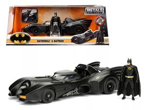 JADA TOYS 1/24 バットモービル & バットマン フィギア 1989 Batmobile & Batman Figure ミニカー 98260