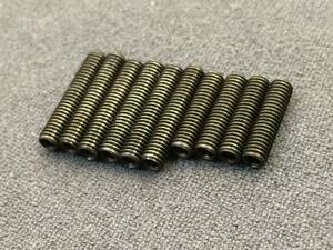 SMC Saddle Height Screws Black Set For Bass (10) / 弦高イモネジ 5弦ベース用 黒 M3(15mm×6+12mm×4）日本全国送料無料！