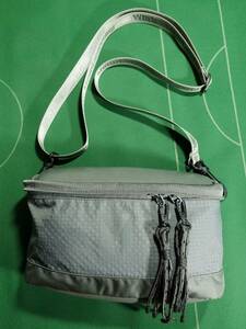 ▲White Mountaineering ｘ MILLET コラボ ショルダーバッグ MULTI SHOULDER BAG ライトグレー 美品!!!▲