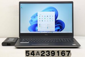 DELL Precision 7750 Core i9 10885H 2.4GHz/16GB/512GB(SSD)/17.3W/FHD(1920x1080)/Win11/Quadro RTX3000 【54A239167】