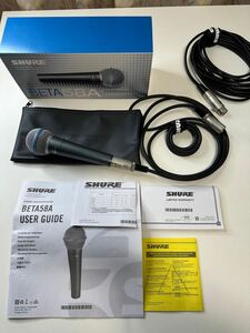 SHURE ダイナミック マイクロフォン BETA58A-X 【国内正規品】