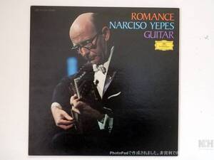 ○LP盤 イエベス/珠玉のギター小品集　ROMANCE NARCISO YEPES GUITER　