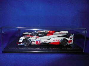 1/43　トヨタ　TS050　HYBRID　GAZOO　Racing　8th　ル・マン　2017年　中嶋一貴