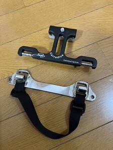 C.S.Hirose Quick-Release Adaptor for Carradice Bagman + Carradice Bagman