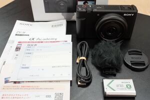 ◆◇美品・展示品・保証あり SONY 1.0型大型センサ-搭載 VLOGCAM『ZV-1F』 ブラック◇◆