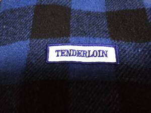 希少品！TENDERLOIN テンダーロイン　ランバージャック　バッファロー　希少：Ｌ　ブルー　