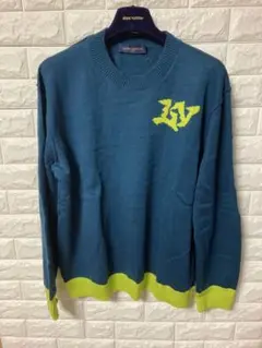 ルイヴィトン　シグネチャークルーネックニット　メンズsize XL