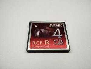 4GB　BUFFALO　CFカード　フォーマット済み　メモリーカード　コンパクトフラッシュカード