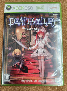 【新品未開封】XBOX360ソフト デススマイルズ DEATH SMILES ケイブ CAVE