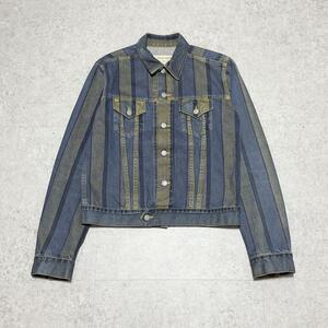 DRIES VAN NOTEN デニムジャケット ストライプ アーカイブ