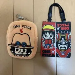 ONE PIECE エース、ルフィポーチ