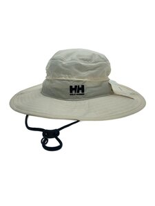 HELLY HANSEN◆ハット/L/ナイロン/WHT/メンズ/HC92320