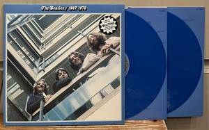 ◇希少!94年EU再発/限定盤2LP◇The Beatles ザ・ビートルズ / 1967-1970 (077779703906/PCSPP718) John Lennon◇カラー盤 (Blue)