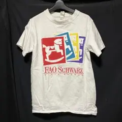 希少【ヴィンテージ】【F・A・O SCHWARZ】 半袖 Tシャツ / S