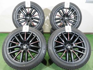 4本 マセラティ ギブリ 純正 19インチ 8.5J +44 10J +40 5H 114.3 スタッドレス BRIDGESTONE ブリザック VRX3 2022年 245/45R19 275/40R19