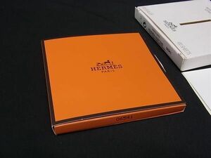 ■極美品■ HERMES エルメス プラン エア パピエ ドゥ ソワ ブロッティング ペーパー あぶら取り紙 コスメ 化粧品 オレンジ系 DE7095