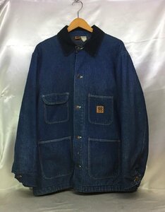 70~80s BIG BEN by Wrangler ビッグベン アメリカ製 裏地ブランケット デニムカバーオール サイズ：42 カラー：ブルー系 古着 VINTAGE