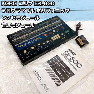 KORG コルグ EX-800 プログラマブル シンセモジュール　音源