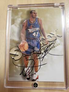 レア サイン 1998 -99 Skybox Autographics JERRY STACKHOUSE Auto / ジェリー スタックハウス Autograph NBA