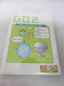 語学ソフト『GO2 外国人の友だちがやって来た！』　Windows CD-ROM ディスク良好。即決!!