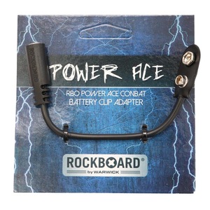 RockBoard Converter 9V battery clip to 2.1 x 5.5 mm barrel socket バッテリースナップコンバーター