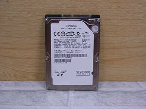 △C/222●日立 HITACHI☆2.5インチHDD(ハードディスク)☆100GB SATA 5400rpm☆HTS541610J9SA00☆中古品