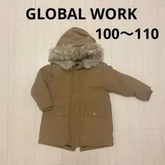 【値下げ】GLOBAL WORK　アウター　撥水モッズコート　キッズ　子供服