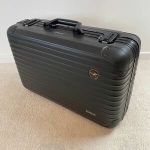 【限定品】RIMOWA × Lufthansa Black Classic アタッシュケース マットブラック Made in Germany 