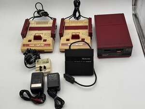 【中古・現状品】1000円スタート！　動作未確認 任天堂ファミリーコンピューター ディスクシステム など まとめ売り　1FA5-S100-11HAG11