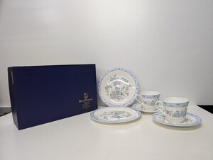 ☆未使用品☆ ROYAL DOULTON ロイヤルドルトン カップ&ソーサー ケーキ皿 2客セット CONISTON ENGLAND/英国製